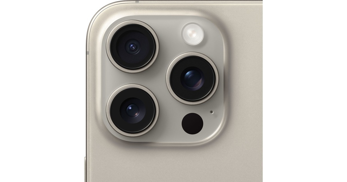 Apple iPhone 15 Pro Max 256GB, Handy(Titan Natur, iOS, NON DEP)