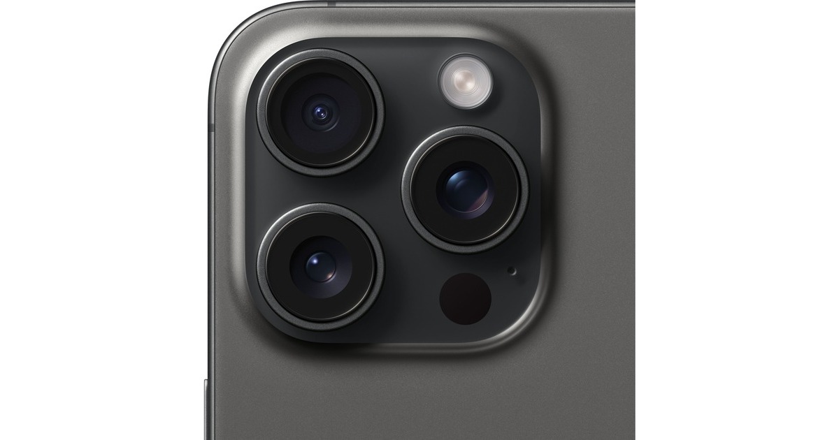 Apple iPhone 15 Pro Max 256GB, Handy(Titan Schwarz, iOS, NON DEP)