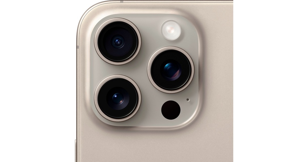 Apple iPhone 15 Pro Max 512GB, Handy(Titan Natur, iOS)