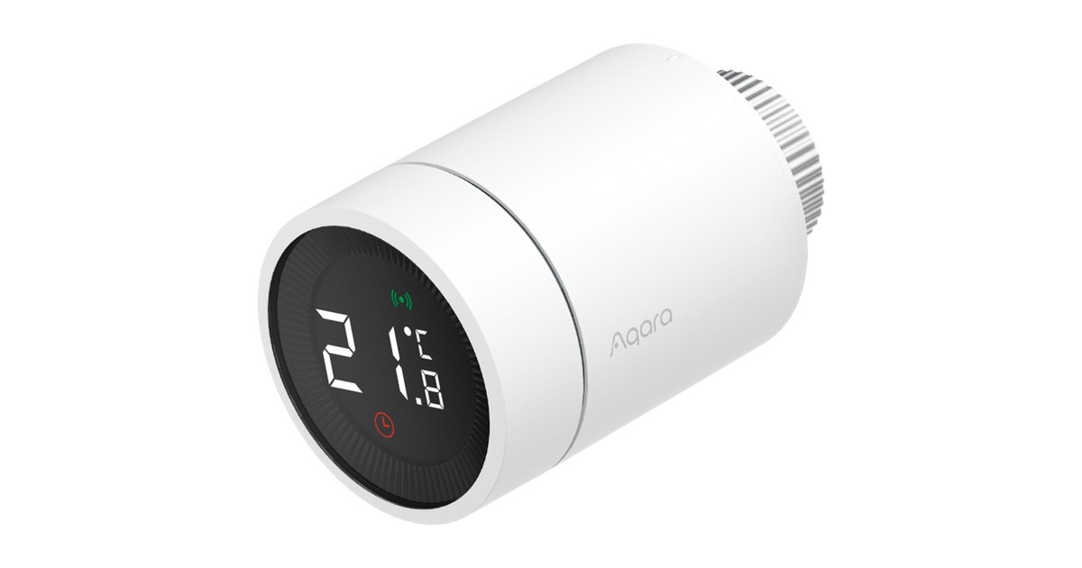 Aqara Radiator Thermostat E1, Heizungsthermostat(weiß)