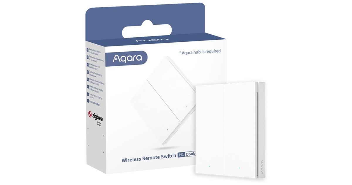 Aqara Wireless Remote Switch H1, Taster(weiß)