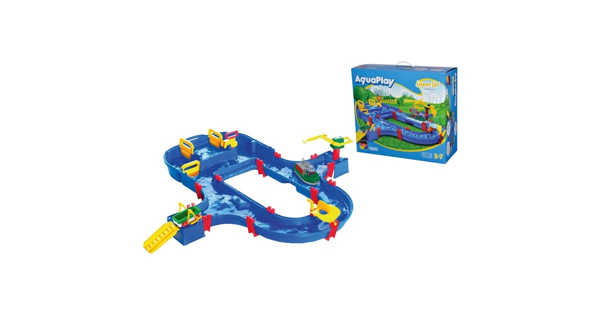 Aquaplay SuperSet, Bahn(blau/gelb)