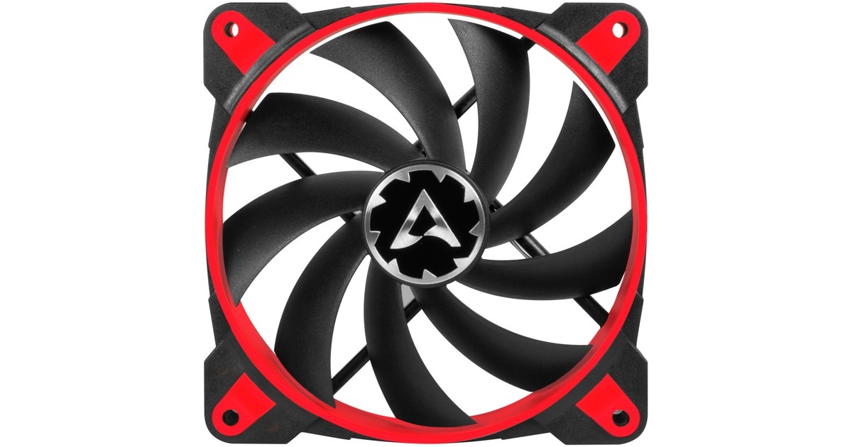 Arctic BioniX F120 120x120x27, Gehäuselüfter(schwarz/rot)