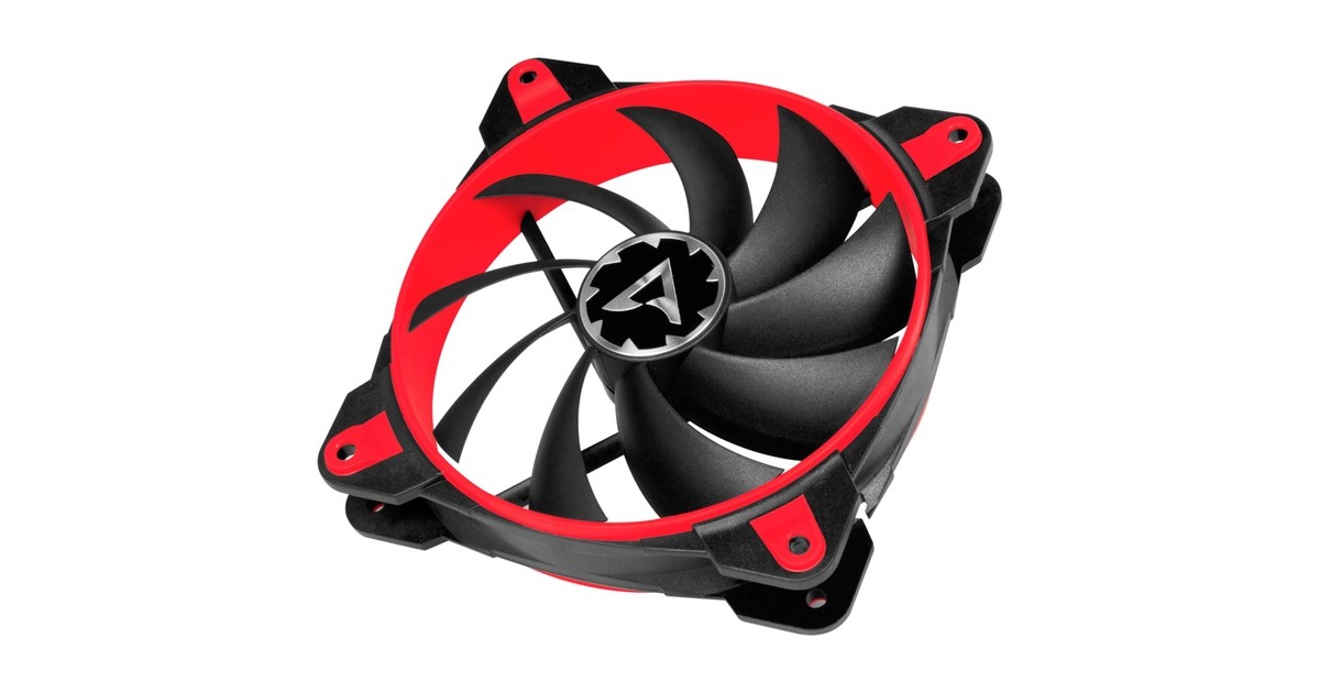 Arctic BioniX F120 120x120x27, Gehäuselüfter(schwarz/rot)