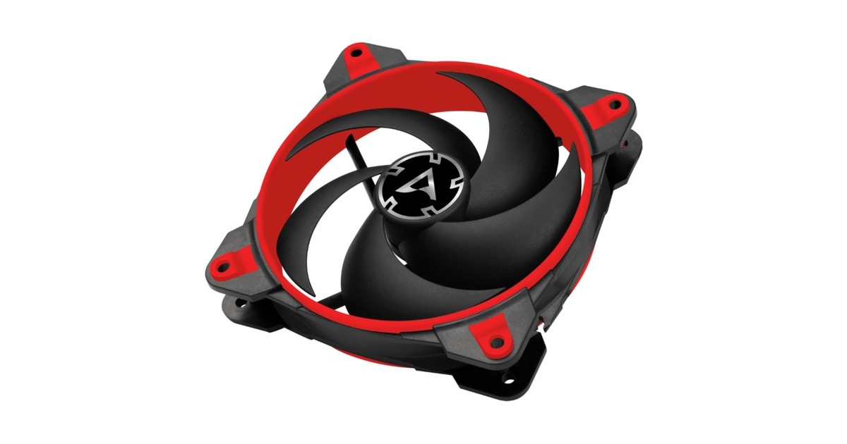 Arctic BioniX P120 PWM 120x120x27, Gehäuselüfter(schwarz/rot)