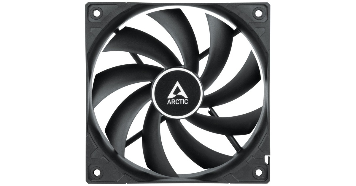 Arctic F12 PWM PST 120x120x25, Gehäuselüfter(schwarz)