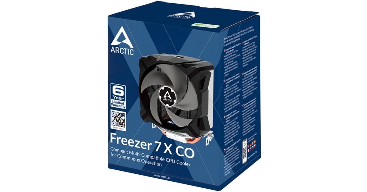 Arctic Freezer 7 X CO, CPU-Kühler(schwarz)