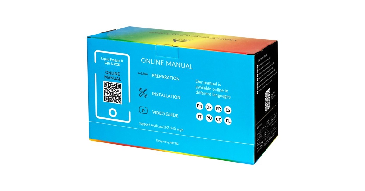 Arctic Liquid Freezer II 240 A-RGB 240mm, Wasserkühlung(schwarz)