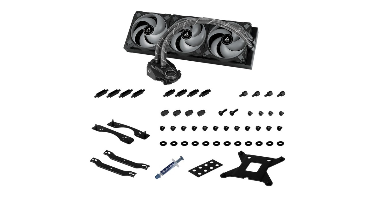 Arctic Liquid Freezer II 420 RGB 420mm, Wasserkühlung(schwarz)