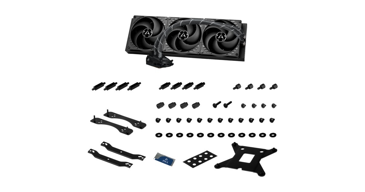 Arctic Liquid Freezer II 420mm, Wasserkühlung(schwarz)