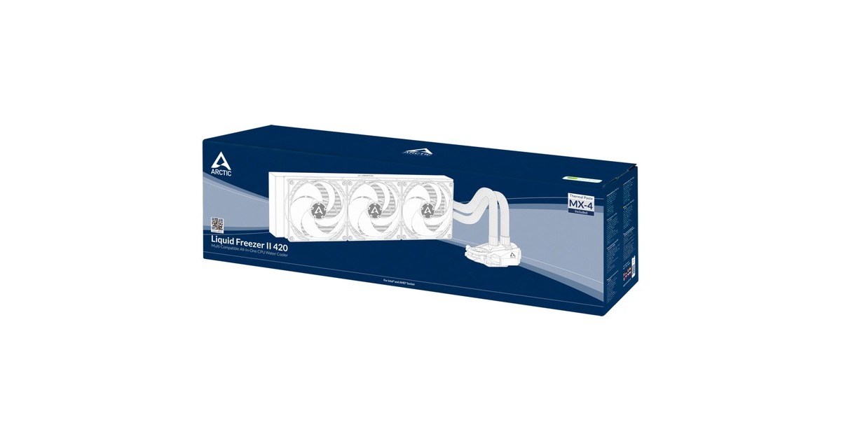 Arctic Liquid Freezer II 420mm, Wasserkühlung(schwarz)