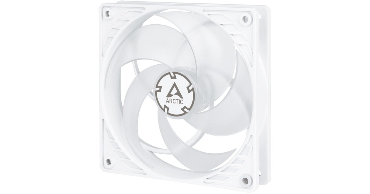 Arctic P12 PWM PST 120x120x25, Gehäuselüfter(weiß/transparent)