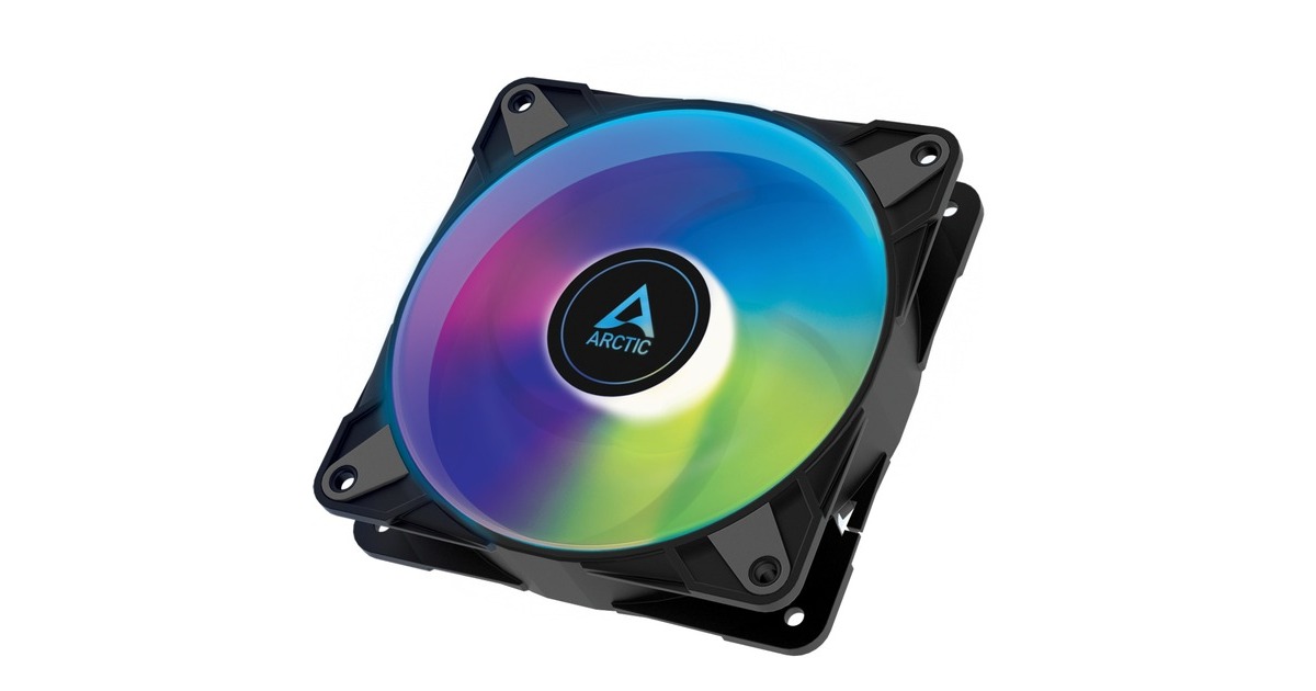 Arctic P12 PWM PST A-RGB 0dB 120x120x25, Gehäuselüfter(schwarz)