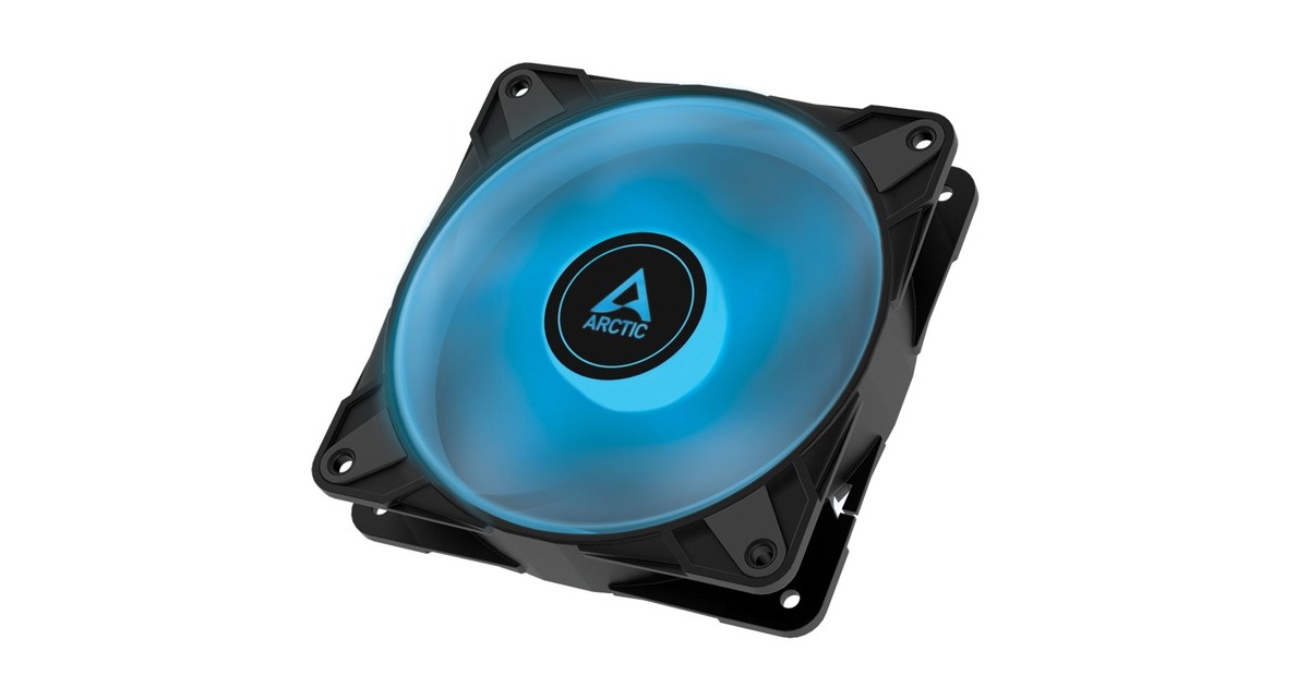 Arctic P12 PWM PST RGB 0dB 120x120x25, Gehäuselüfter(schwarz/transparent)