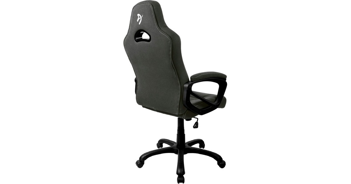 Arozzi Enzo Woven Gaming-Stuhl, Fabric Black/Grey(dunkelgrau)