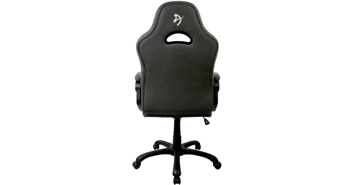 Arozzi Enzo Woven Gaming-Stuhl, Fabric Black/Grey(dunkelgrau)