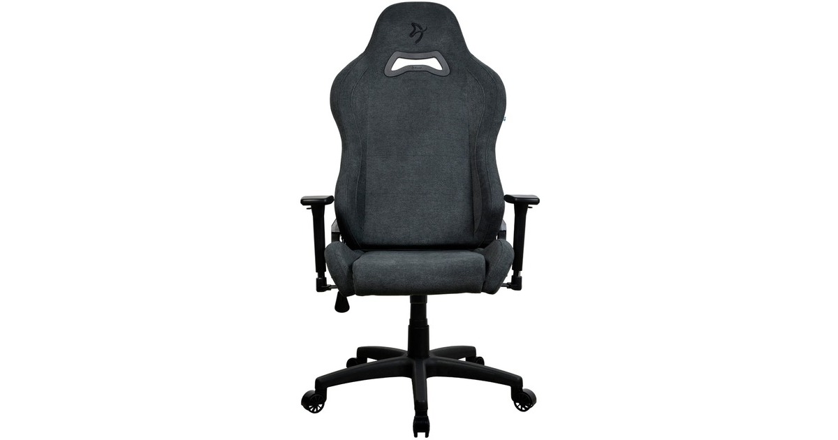 Arozzi Torretta Gaming-Stuhl, Soft Fabric V2 Dark Grey(dunkelgrau)