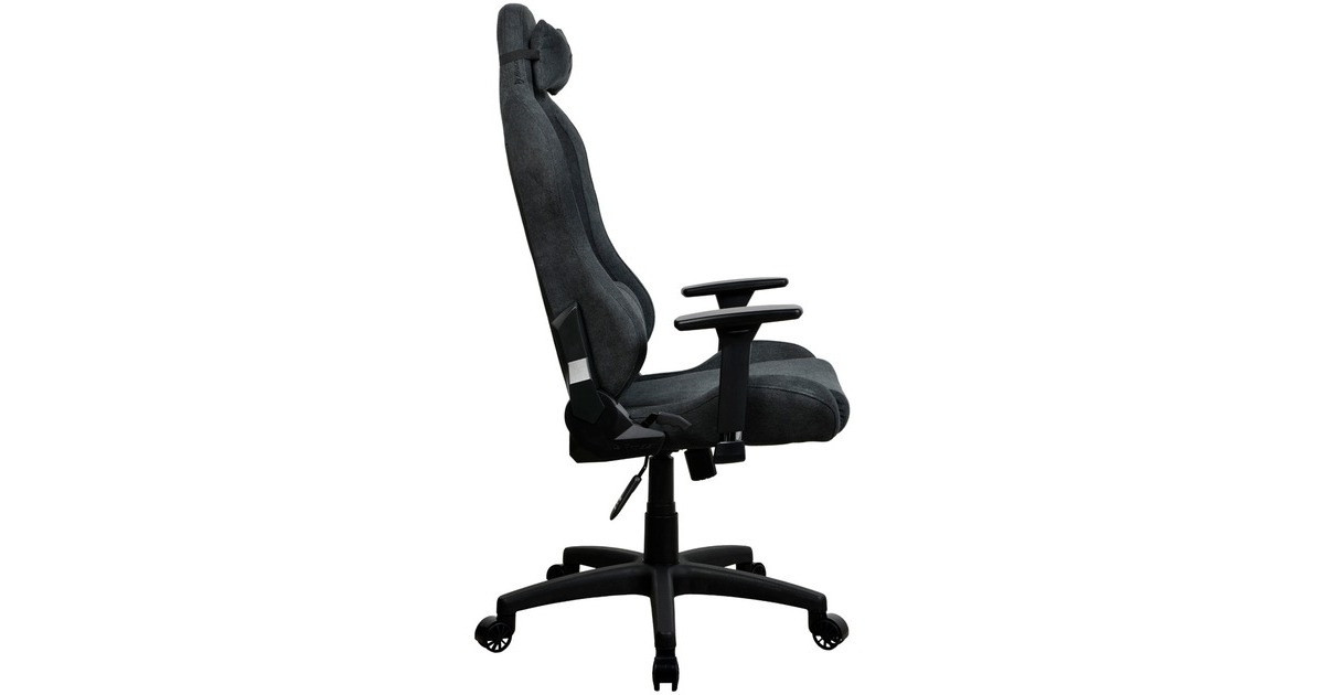 Arozzi Torretta Gaming-Stuhl, Soft Fabric V2 Dark Grey(dunkelgrau)