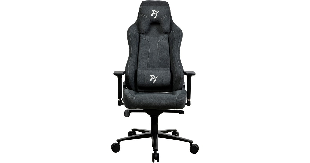 Arozzi Vernazza Gaming-Stuhl, Soft Fabric Dark Grey(dunkelgrau)