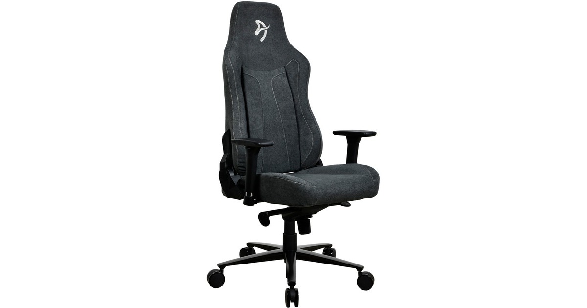 Arozzi Vernazza Gaming-Stuhl, Soft Fabric Dark Grey(dunkelgrau)