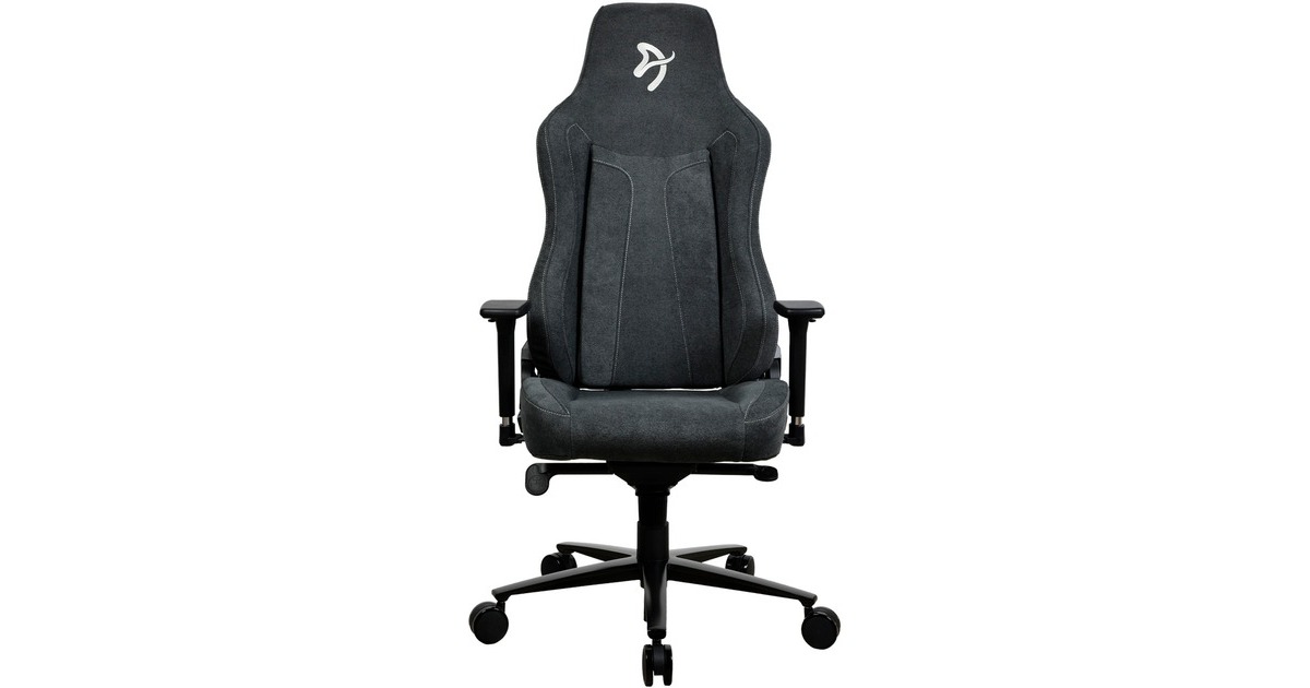 Arozzi Vernazza Gaming-Stuhl, Soft Fabric Dark Grey(dunkelgrau)