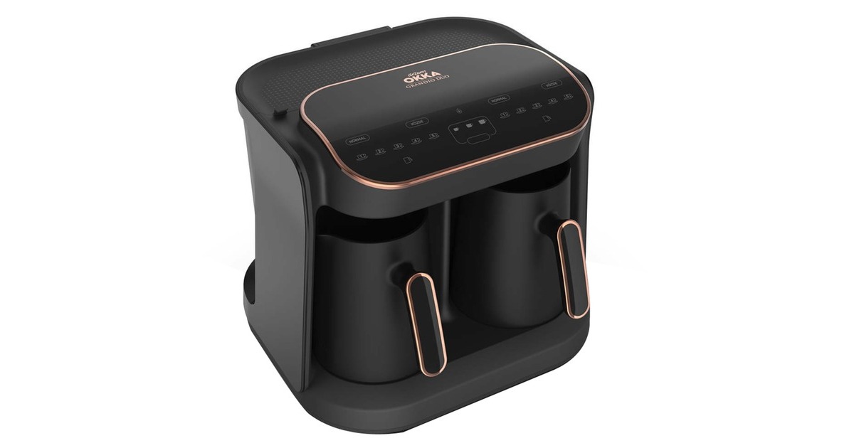 Arzum Okka Grandio Duo, Mokkamaschine(schwarz/bronze, Outlet)