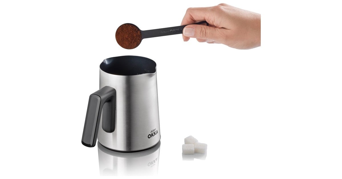 Arzum Okka Rich Spin M, Mokkamaschine(schwarz/chrom, Outlet)