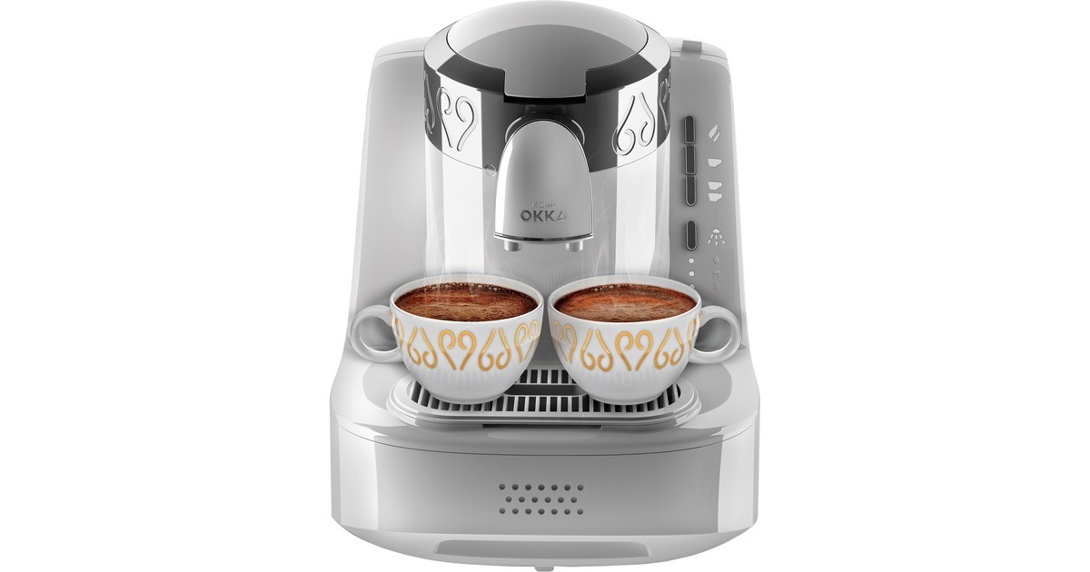 Arzum Okka, Mokkamaschine(weiß/chrom)