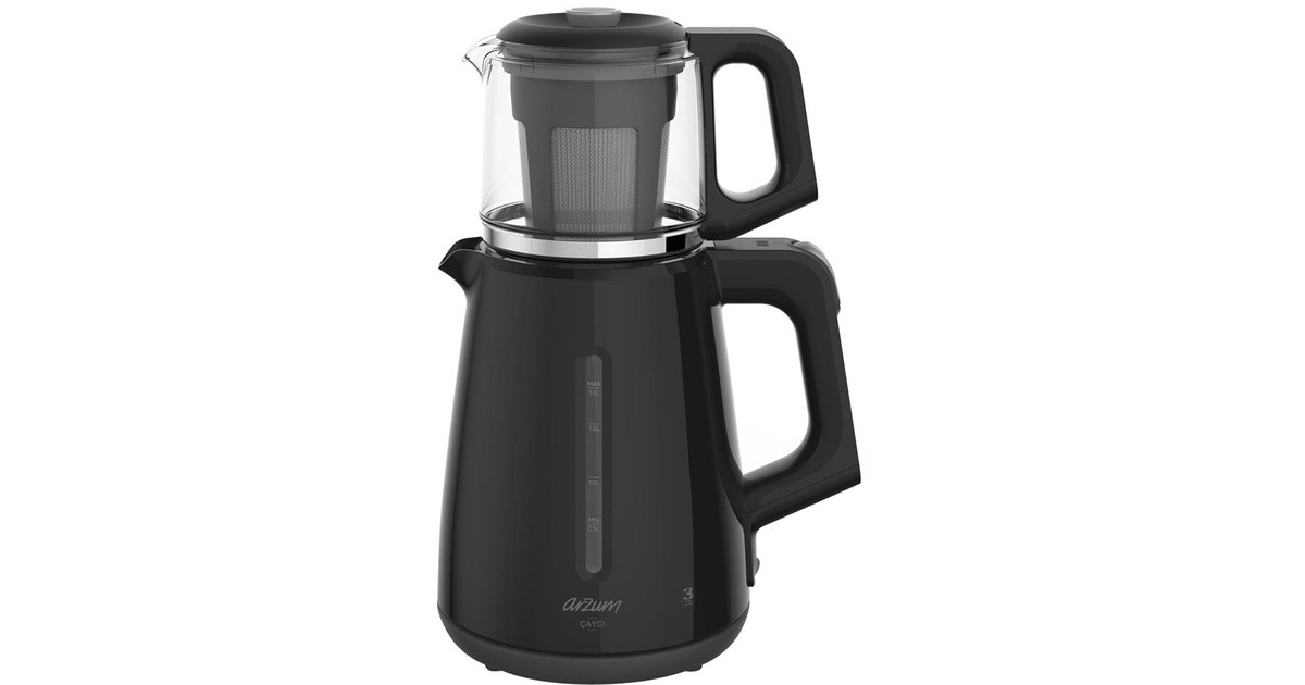 Arzum Teekocher AR 3061, Teeautomat(schwarz)