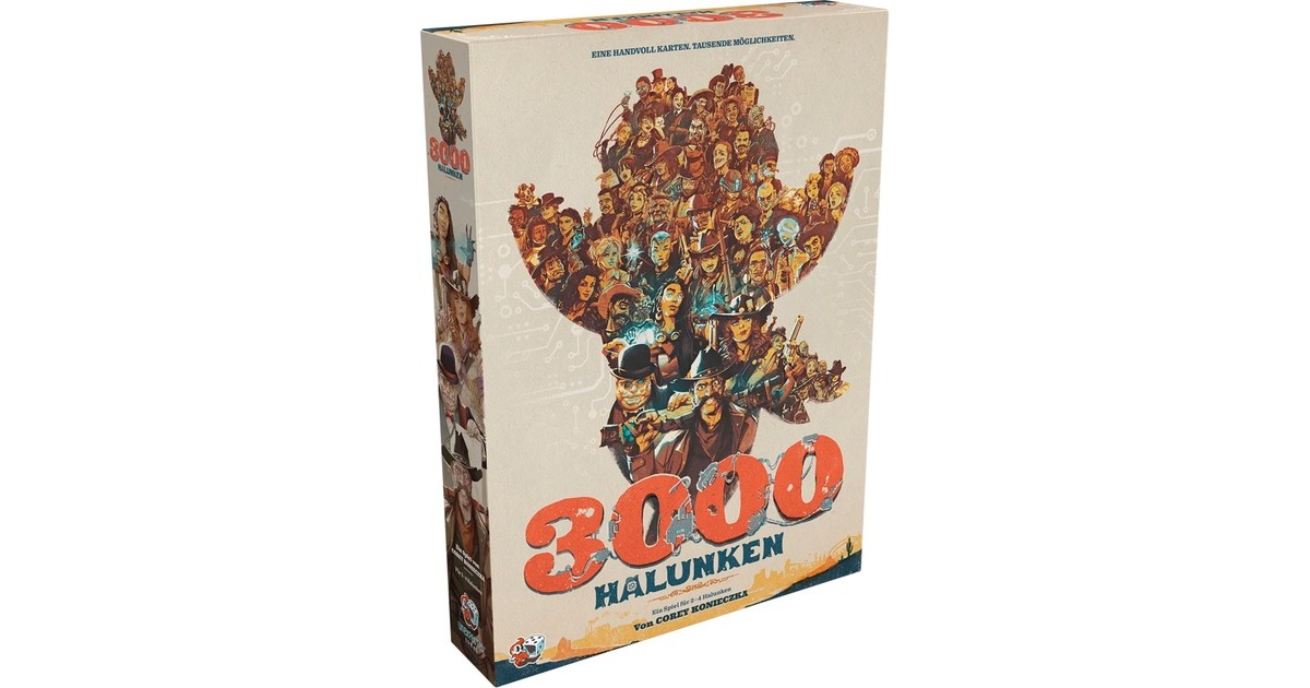 Asmodee 3000 Halunken, Brettspiel