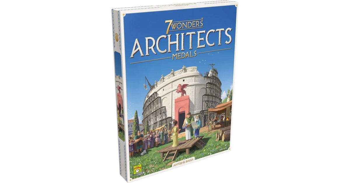 Asmodee 7 Wonders Architects - Medals, Brettspiel(Erweiterung)