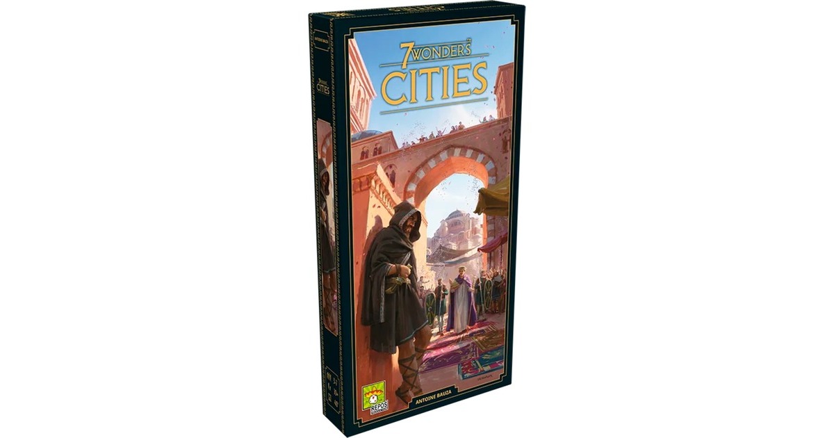 Asmodee 7 Wonders - Cities (neues Design), Brettspiel(Erweiterung)