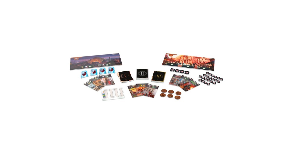 Asmodee 7 Wonders - Cities (neues Design), Brettspiel(Erweiterung)