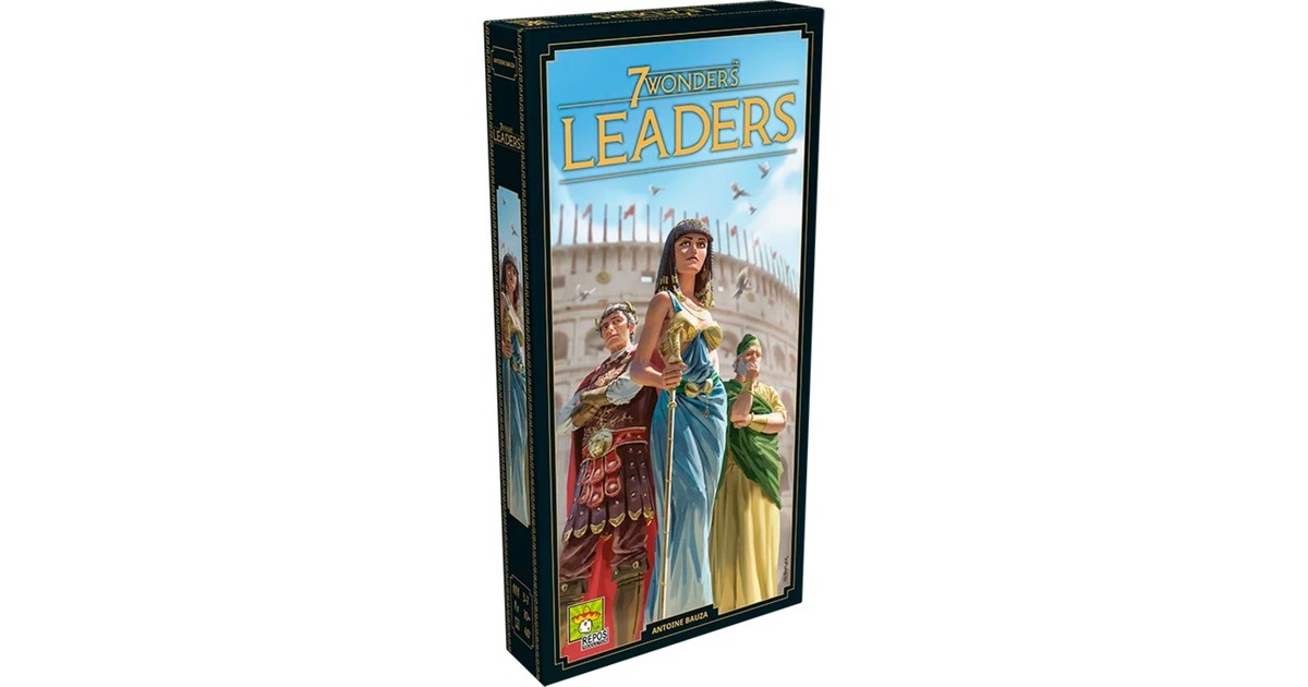 Asmodee 7 Wonders - Leaders (neues Design), Brettspiel(Erweiterung)