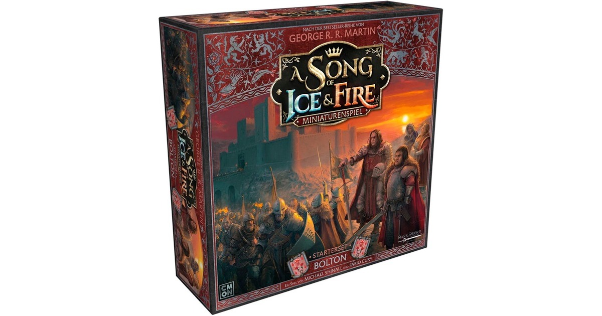 Asmodee A Song of Ice & Fire - Bolton Starterset, Tabletop