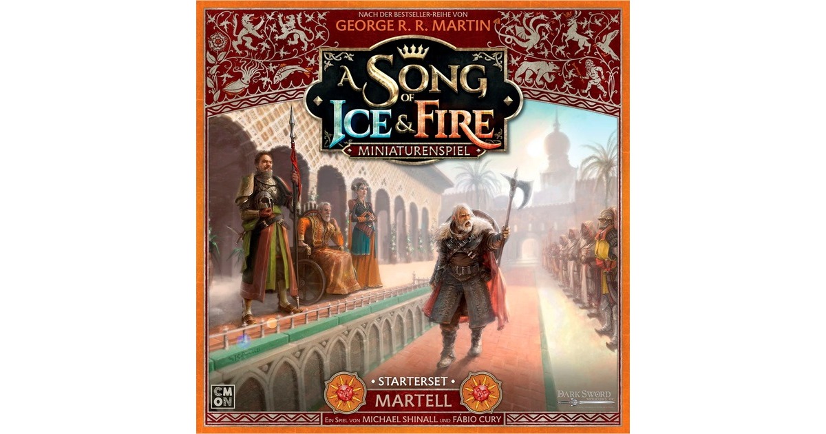Asmodee A Song of Ice & Fire - Martell Starterset, Tabletop