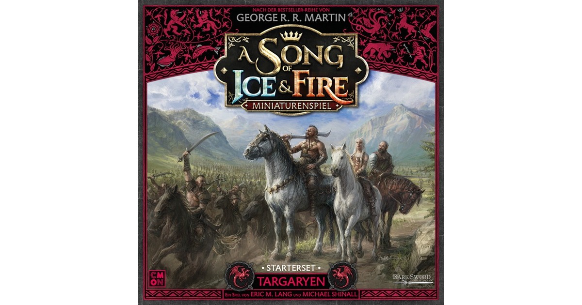Asmodee A Song of Ice and Fire: Targaryen Starterset, Tabletop