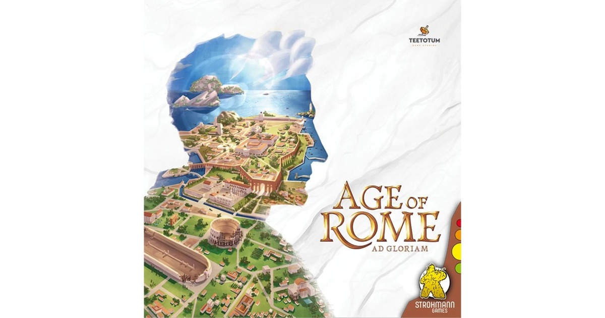 Asmodee Age of Rome, Brettspiel