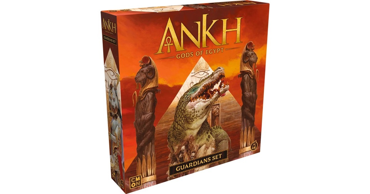Asmodee Ankh - Guardians Set (Wächter), Brettspiel(Erweiterung)
