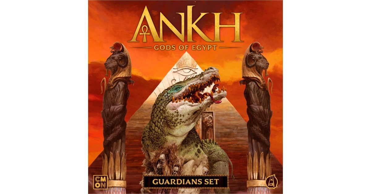 Asmodee Ankh - Guardians Set (Wächter), Brettspiel(Erweiterung)