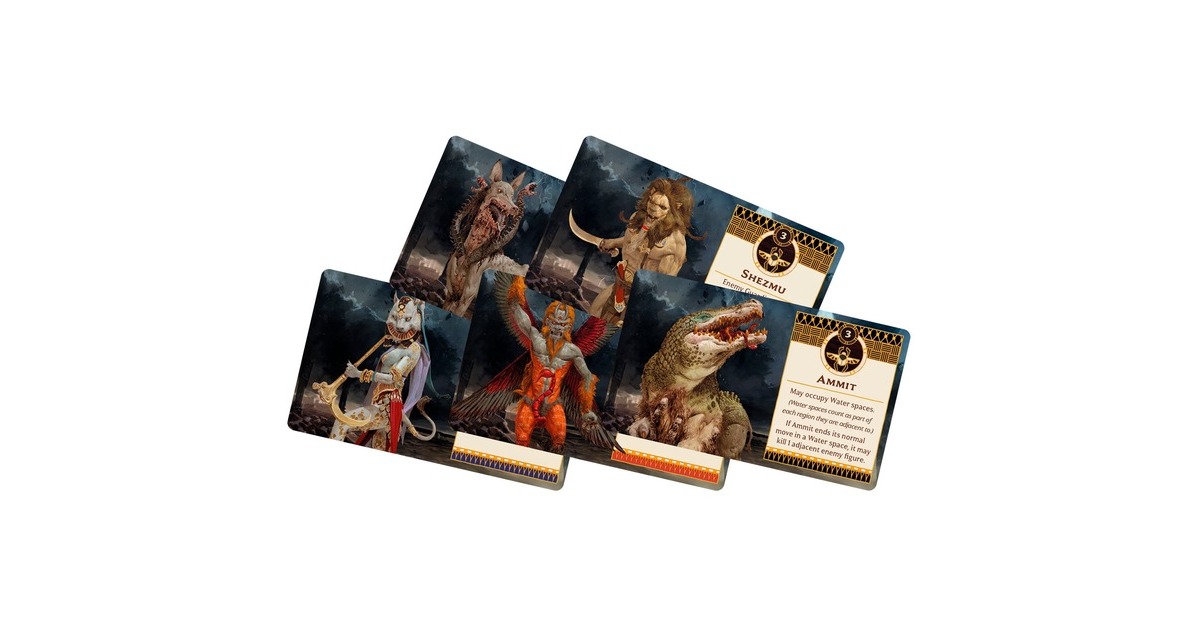 Asmodee Ankh - Guardians Set (Wächter), Brettspiel(Erweiterung)