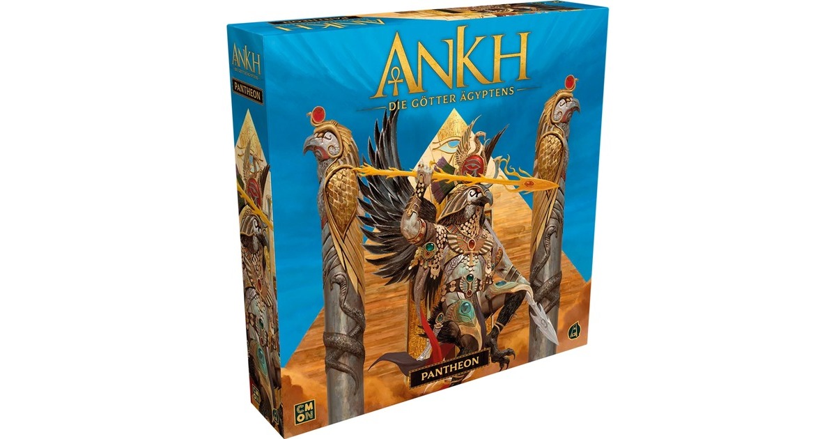 Asmodee Ankh - Pantheon, Brettspiel(Erweiterung)