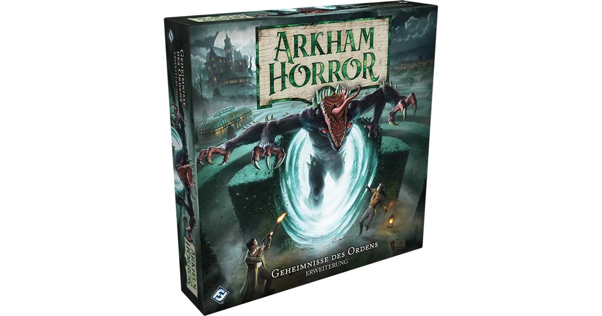 Asmodee Arkham Horror 3. Edition - Geheimnisse des Ordens, Brettspiel(Erweiterung)