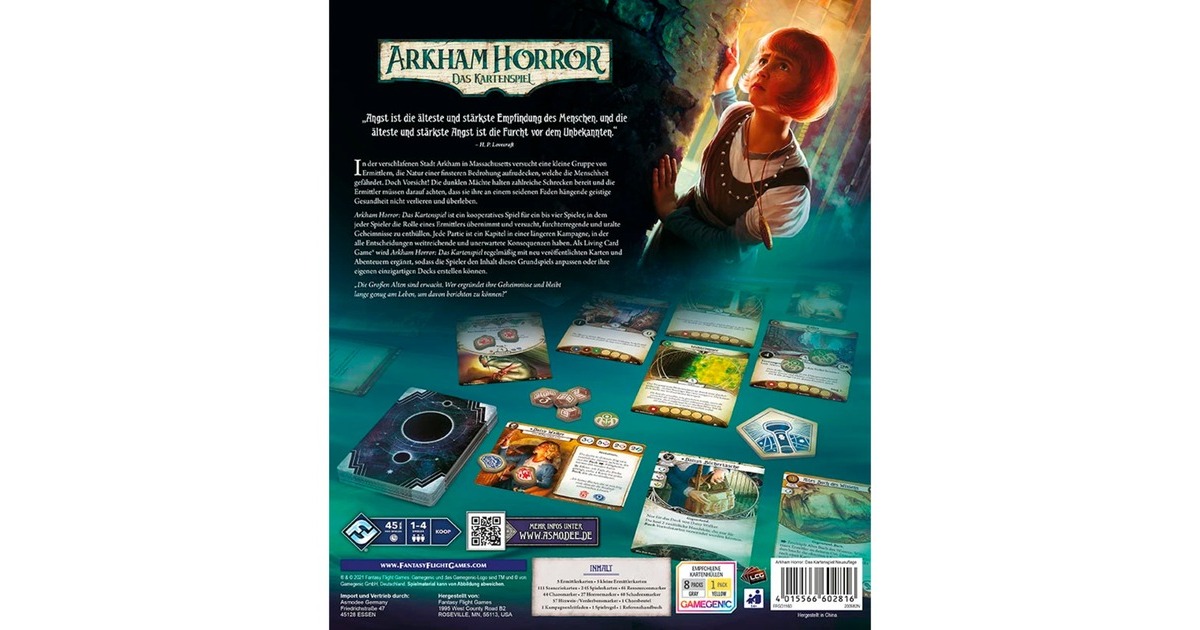 Asmodee Arkham Horror: Das Kartenspiel
