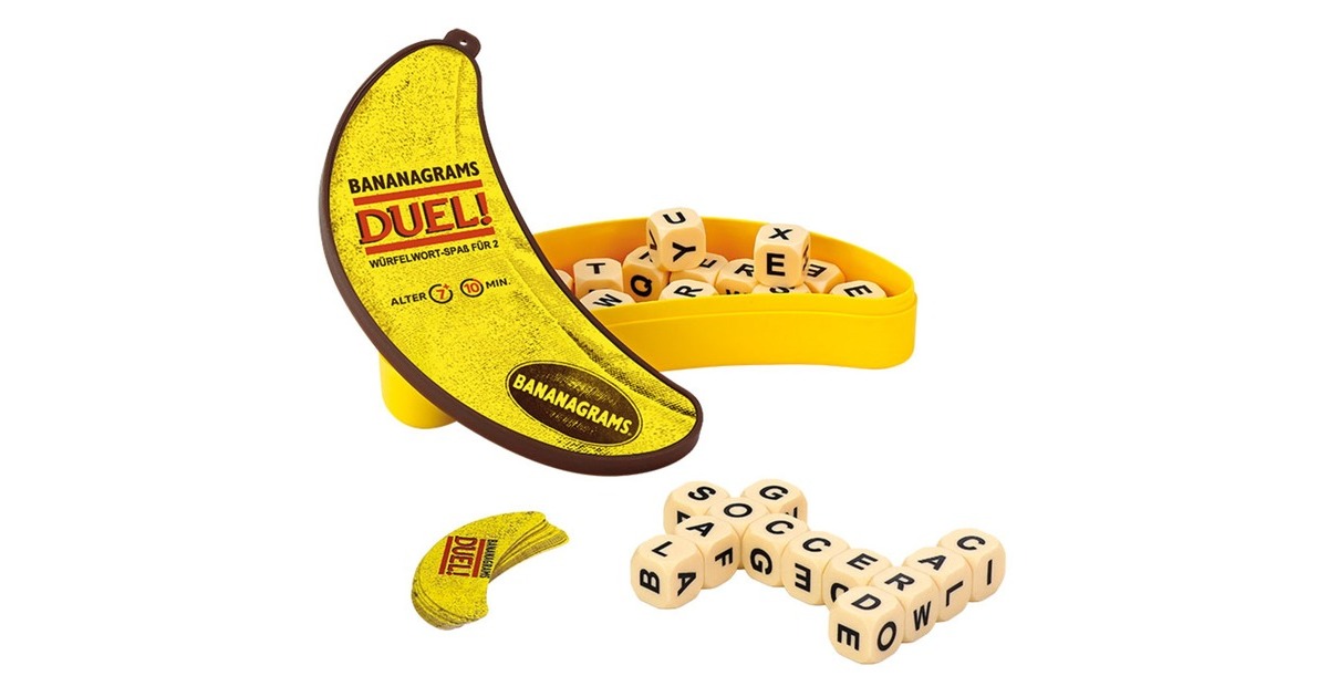 Asmodee Bananagrams Duel, Würfelspiel
