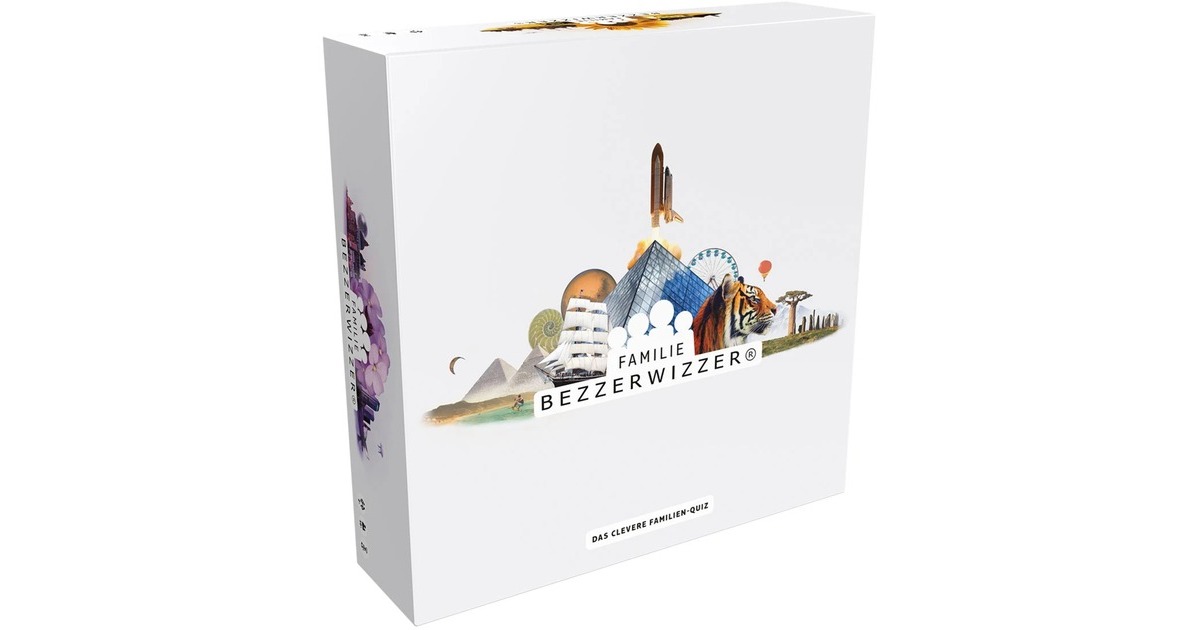Asmodee Bezzerwizzer Familie, Quizspiel