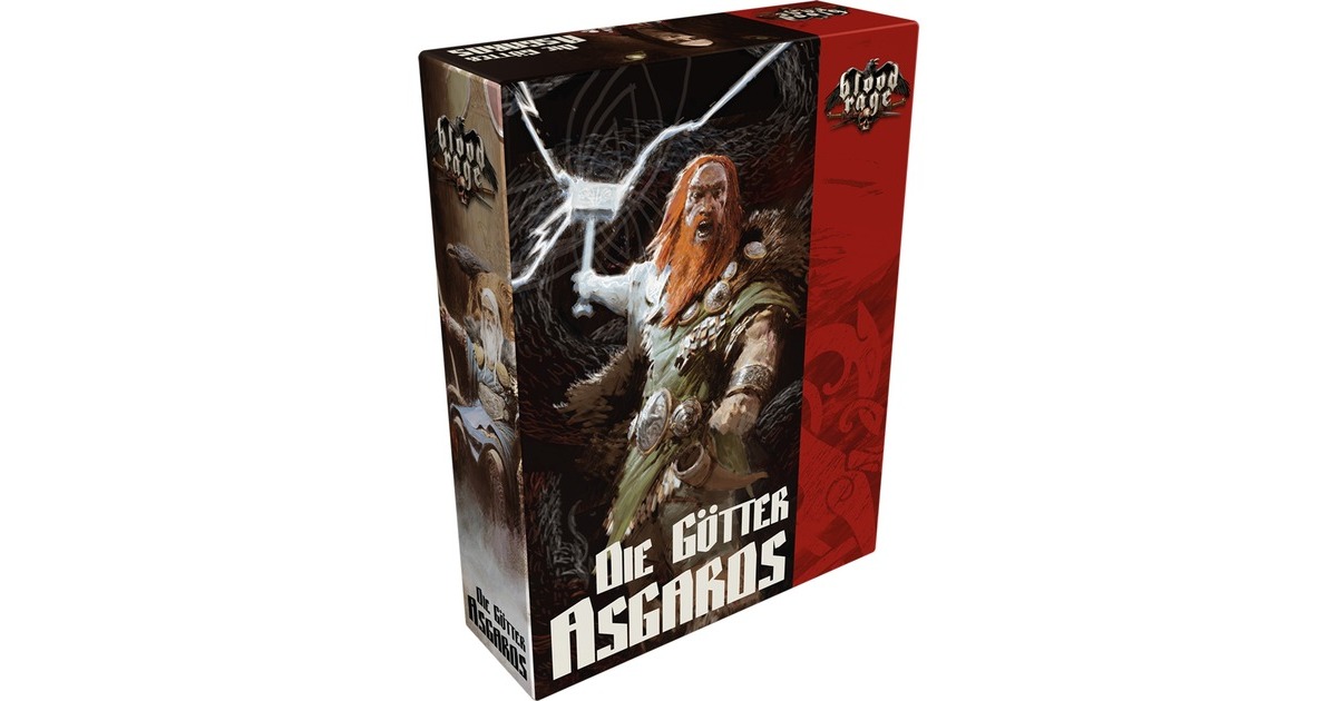 Asmodee Blood Rage - Die Götter von Asgard, Brettspiel