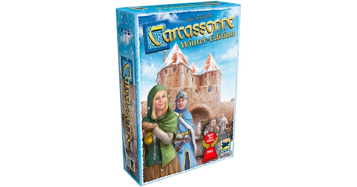 Asmodee Carcassonne Winter-Edition, Brettspiel