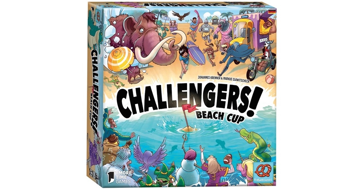 Asmodee Challengers! Beach Cup, Kartenspiel