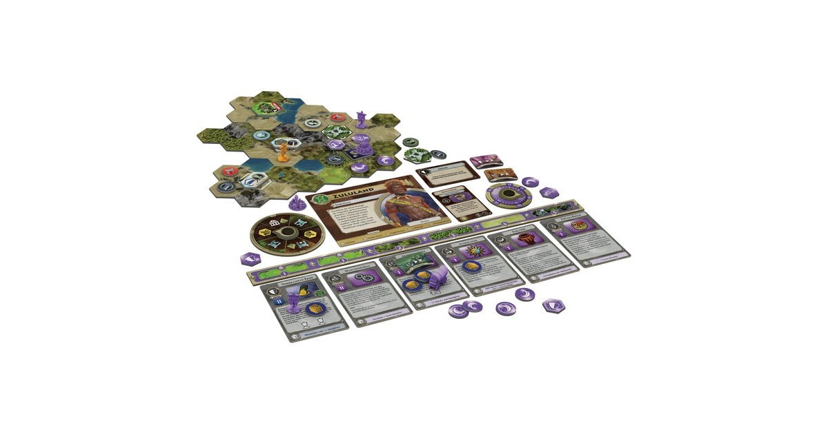 Asmodee Civilization: Ein neues Zeitalter - Terra Incognita, Brettspiel